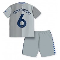 Everton James Tarkowski #6 3rd trikot Kinder 2023-24 Kurzarm (+ Kurze Hosen)